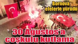 Bornova efelerle yürüdü