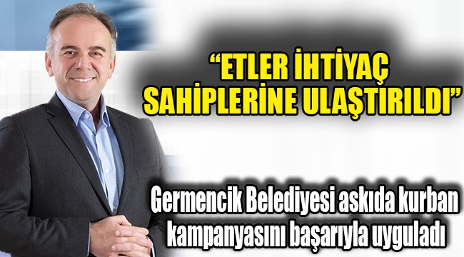 Germencik Belediyesi askıda kurban kampanyasını başarıyla uyguladı