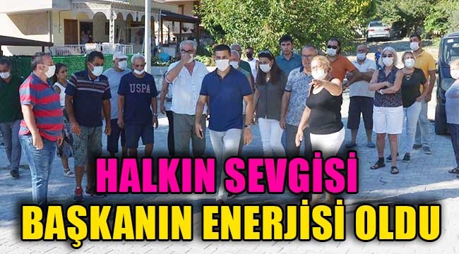 Halkın sevgisi, Başkan'ın enerjisi oldu