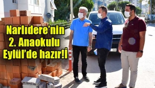  Narlıdere'nin 2. Anaokulu Eylül'de hazır!İ