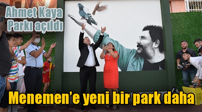Ahmet Kaya Parkı açıldı