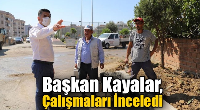 Başkan Kayalar, Çalışmaları İnceledi