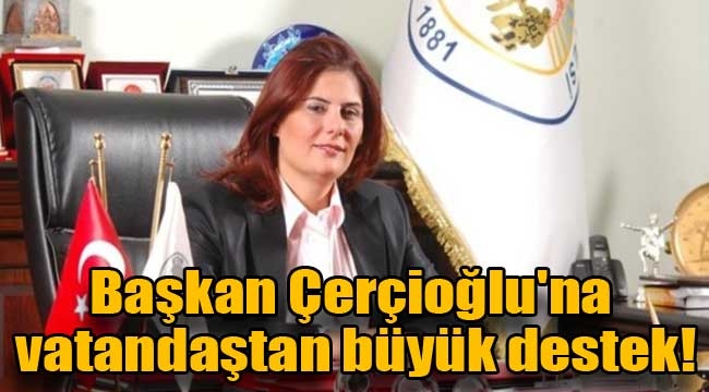 Başkan Özlem Çerçioğlu'na destek!