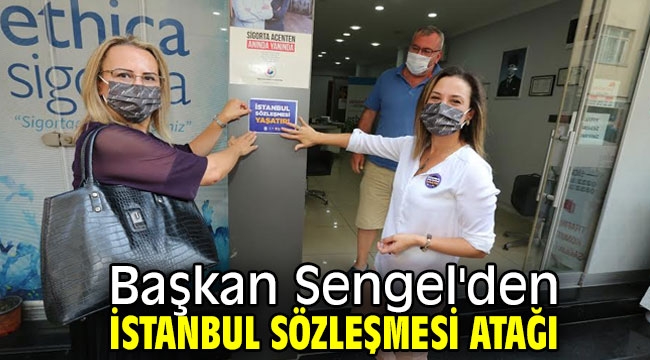 Başkan Sengel'den İstanbul sözleşmesi atağı