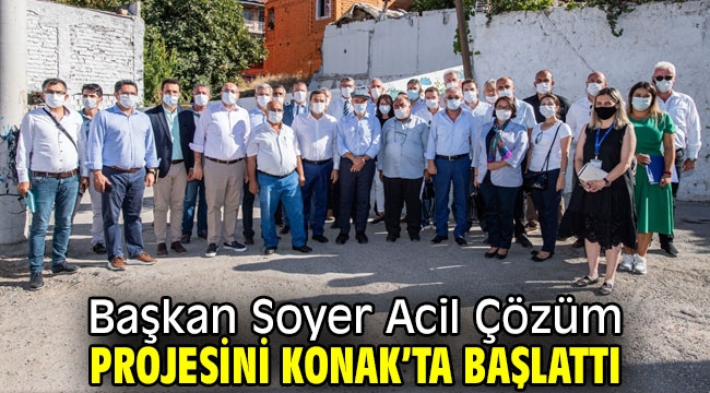 Başkan Soyer Acil Çözüm projesini başlattı