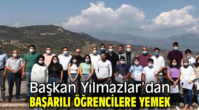 Başkan Yılmazlar'dan Başarılı Öğrencilere Yemek