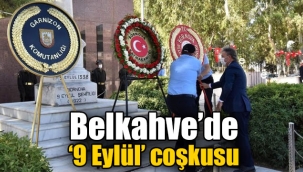Belkahve'de '9 Eylül' coşkusu