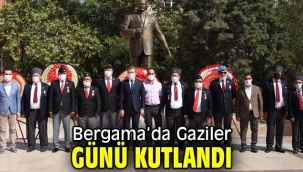 Bergama'da Gaziler Günü Kutlandı