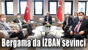 Bergama'da İZBAN sevinci