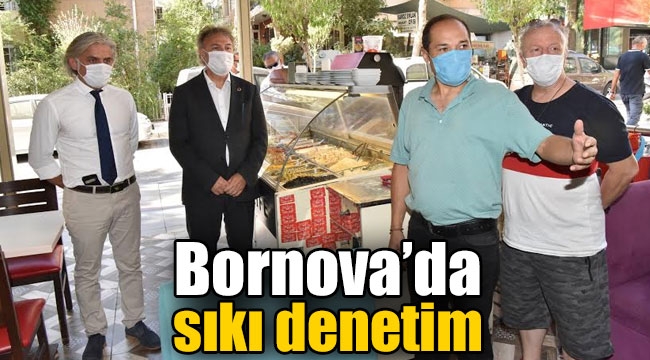 Bornova'da sıkı denetim yapıldı! 