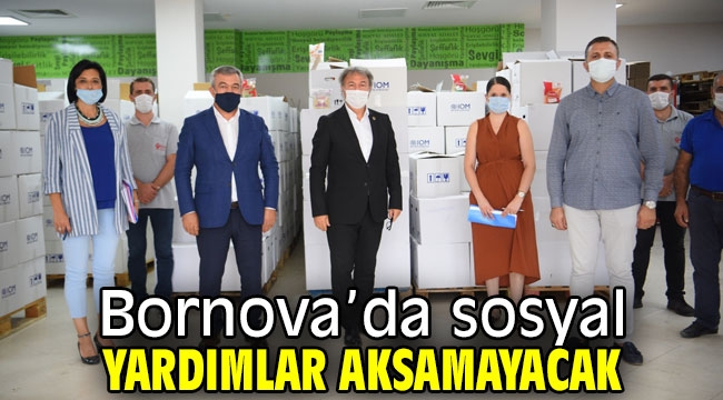 Bornova'da yardım dağıtım planı hazır