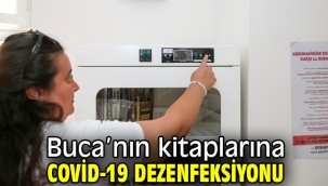Buca Belediyesi Kütüphanesi'nde özel sterilizasyon önlemi