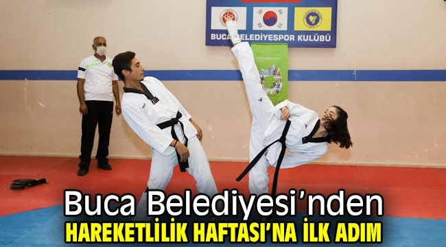 Buca Belediyesi'nden Hareketlilik Haftası'na ilk adım 