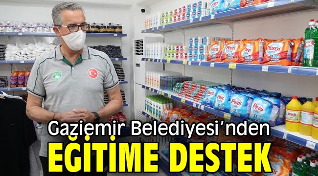 Gaziemir Belediyesi'nden eğitime destek