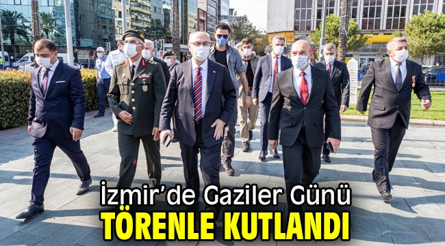 İzmir'de Gaziler Günü törenle kutlandı