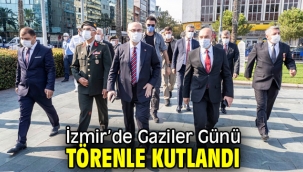İzmir'de Gaziler Günü törenle kutlandı