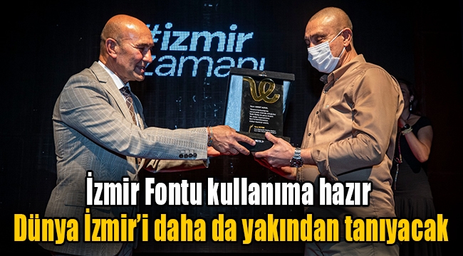 İzmir Fontu kullanıma hazır Dünya İzmir'i daha da yakından tanıyacak