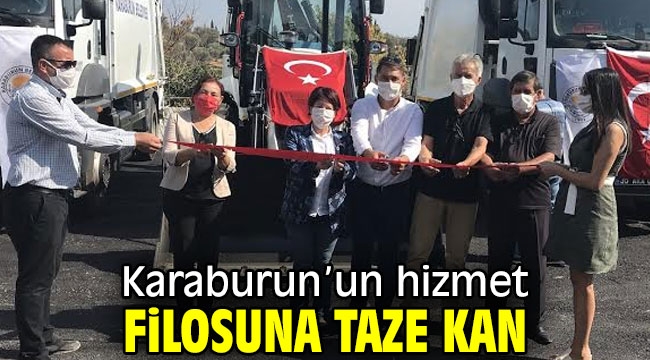 Karaburun'un hizmet filosuna taze kan