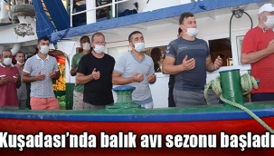 Kuşadası'nda balık avı sezonu başladı