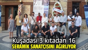Kuşadası'nda Uluslararası Seramik Çalıştayı