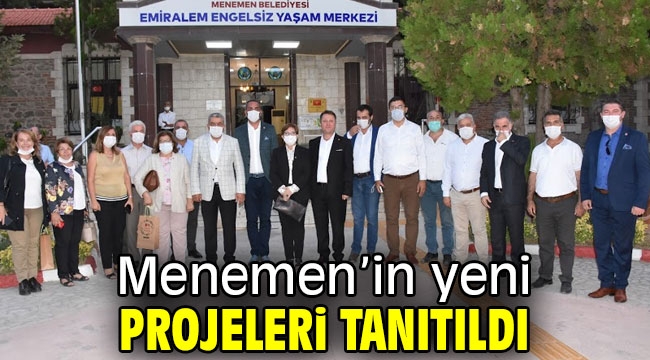 Menemen'in yeni projeleri tanıtıldı