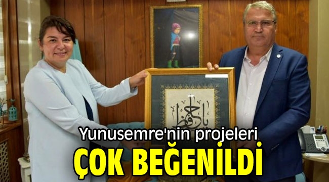 Yunusemre'nin projeleri çok beğenildi