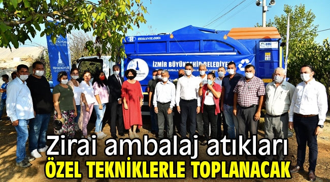 Zirai ambalaj atıkları özel tekniklerle toplanacak 