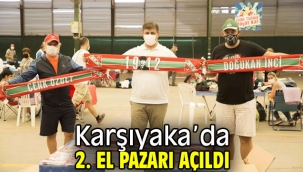 2. El Pazarı Karşıyaka'da açıldı