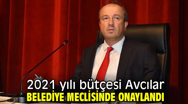 2021 yılı bütçesi Avcılar Belediye Meclisinde onaylandı