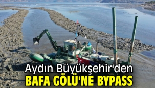 Aydın Büyükşehir'den Bafa Gölü'ne bypass