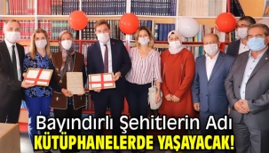 Bayındırlı Şehitlerin Adı Kütüphanelerde Yaşayacak!