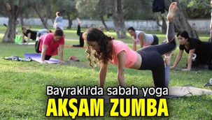 Bayraklı'da spor zamanı