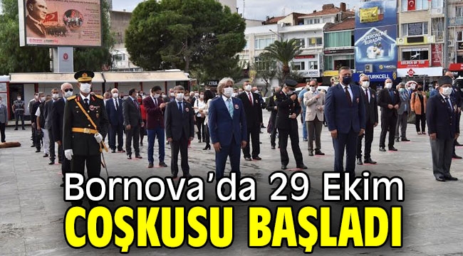 Bornova'da 29 Ekim coşkusu başladı