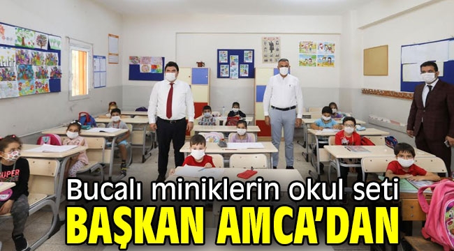 Buca Belediyesi'nden bin miniğe okul seti 