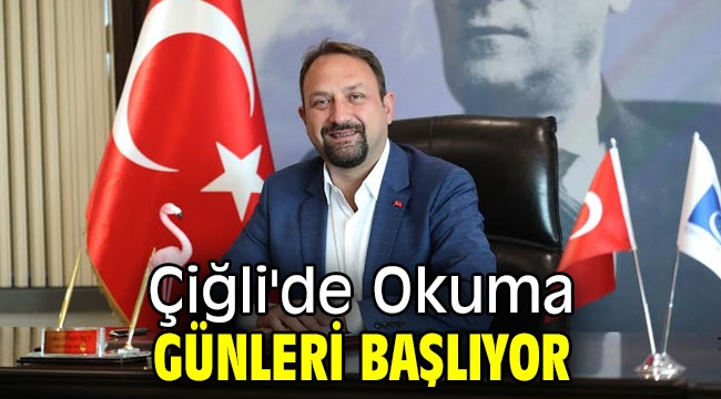 Çiğli'de Okuma Günleri Başlıyor