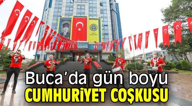 Cumhuriyet'in 97'inci yaşında Buca ilk günkü heyecanla 