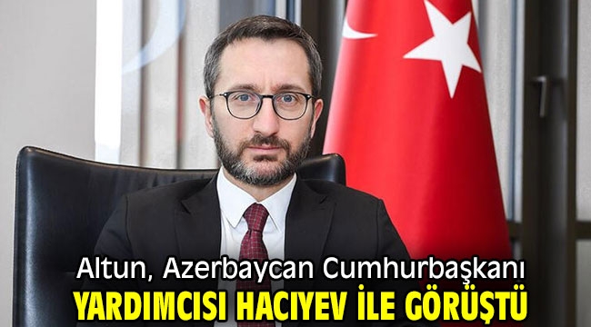 Fahrettin Altun'dan kritik görüşme