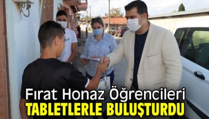 Fırat Honaz Öğrencileri Tabletlerle Buluşturdu