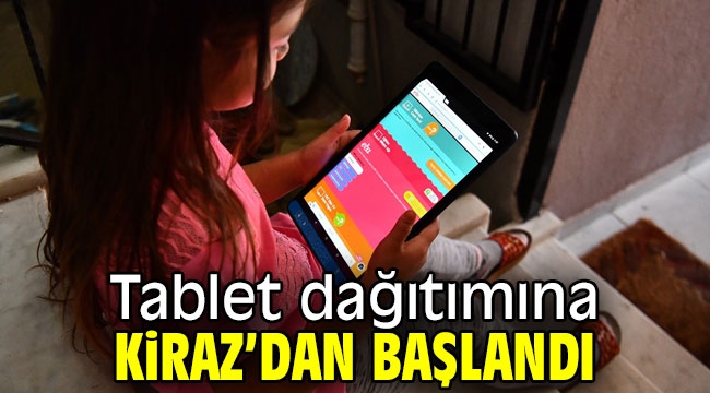 İzmir Büyükşehir'den 3 bin tabletlik eğitim desteği