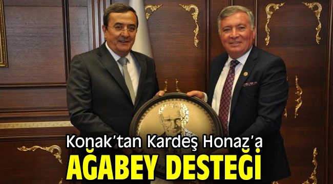 Konak'tan Honaz'a destek