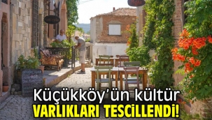  Küçükköy'ün kültür varlıkları tescillendi!