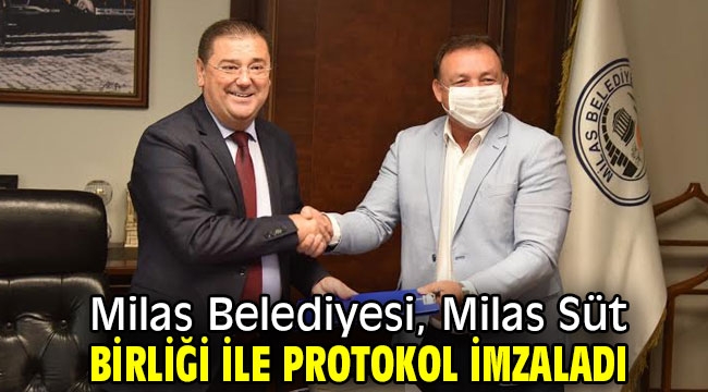 Milas Belediyesi, Milas Süt Birliği ile protokol imzaladı