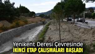Yenikent Deresi Çevresinde İkinci Etap Çalışmaları Başladı