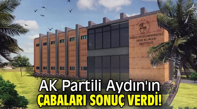 AK Partili Aydın'ın çabaları sonuç verdi!