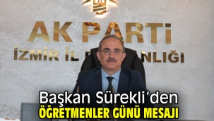 AK Partili Kerem Ali Sürekli'den Öğretmenler Günü mesajı