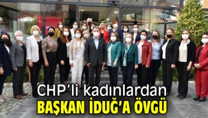 Başkan İduğ, "Bizler vatandaşa hizmet için bu görevlerdeyiz"