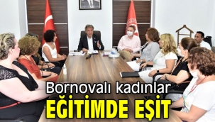 Bornovalı kadınlar eğitimde eşit