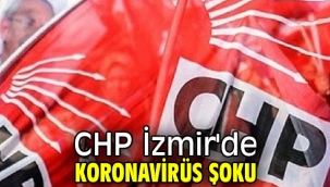 CHP İzmir'de koronavirüs şoku