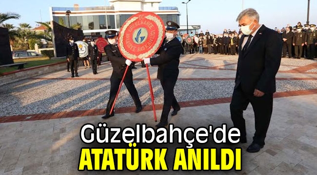 Güzelbahçe'de Atatürk anıldı