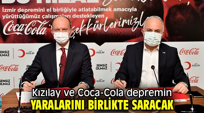 Kızılay ve Coca-Cola'dan deprem ortaklığı 